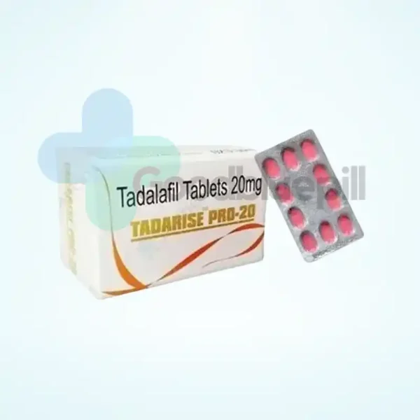 Tadarise Pro 20 mg Tadalafil Tablets - Image 2