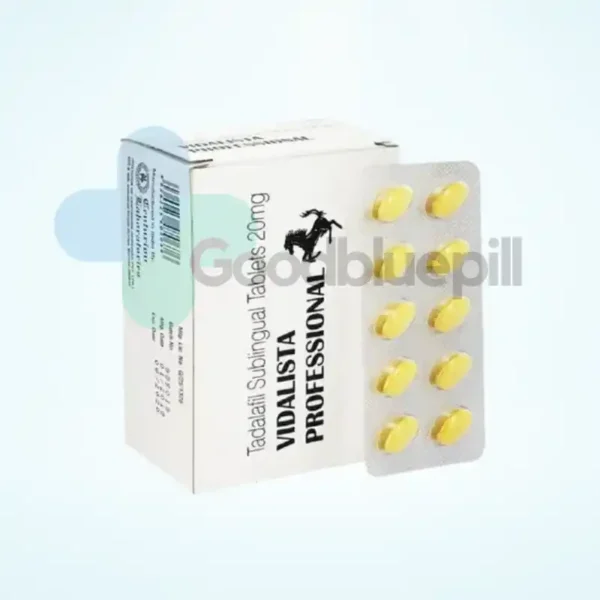 Vidalista Professional 20 mg Tadalafil Sublingual Tablets - Image 2