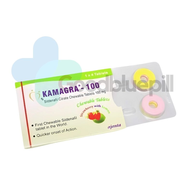 Kamagra 100 mg Strawberry with Lemon