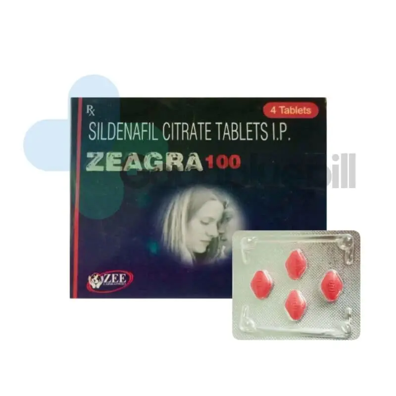 Zeagra 100 mg Sildenafil Tablets